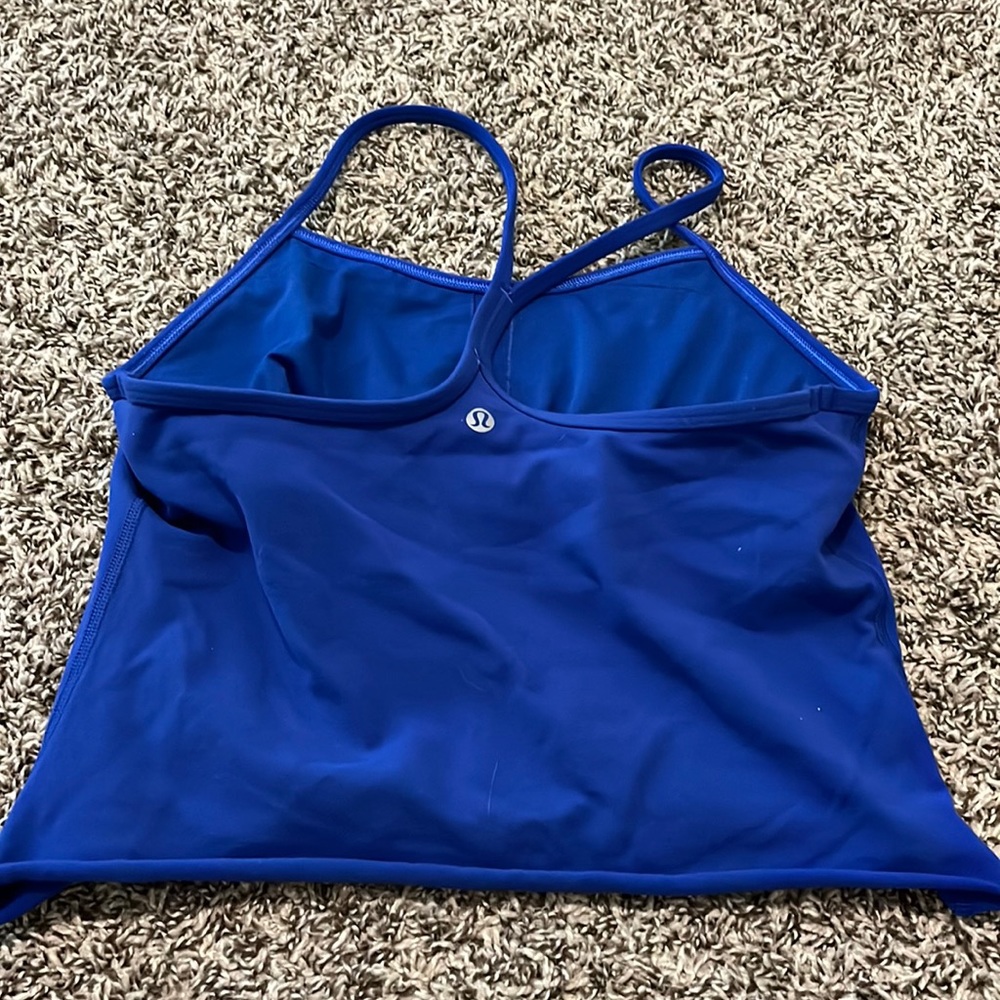 **cropped** lulu tank top